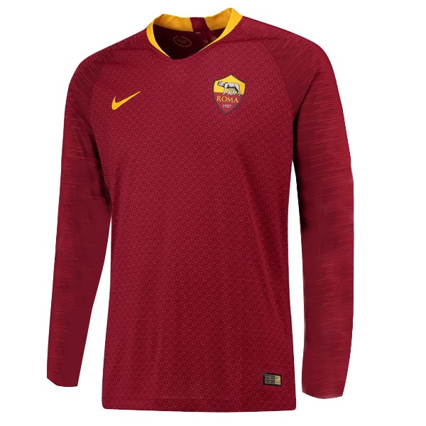 Camiseta As Roma Primera equipación ML 2018-2019 Rojo